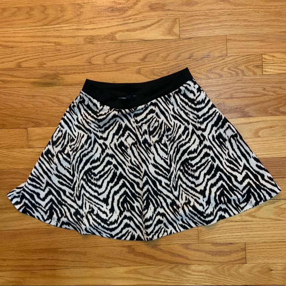 3/$15 animal Print Skater Skirt